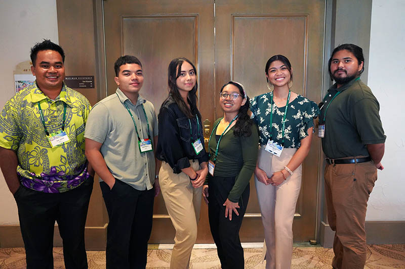 Group photo of UOG agriculture students