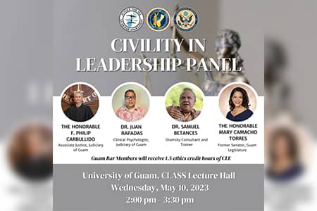 Civility In Leadership Panel Discussion Flyer