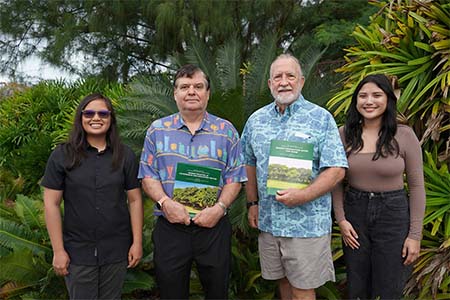 A mango orchard and two new guidebooks are ready to help improve mango production in Guam. 