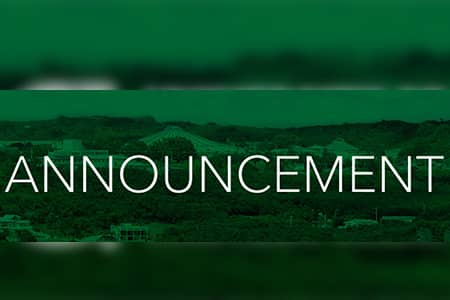 UOG Banner announcement banner