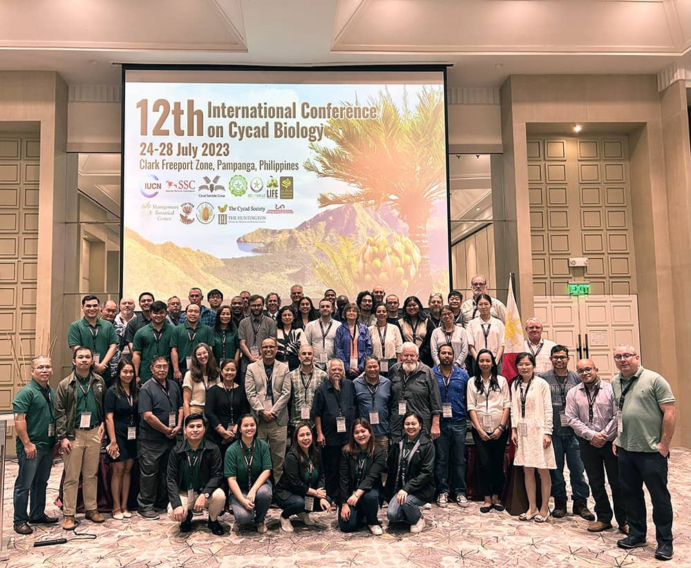 Group photo from the 12th International Conference on Cycad Biology
