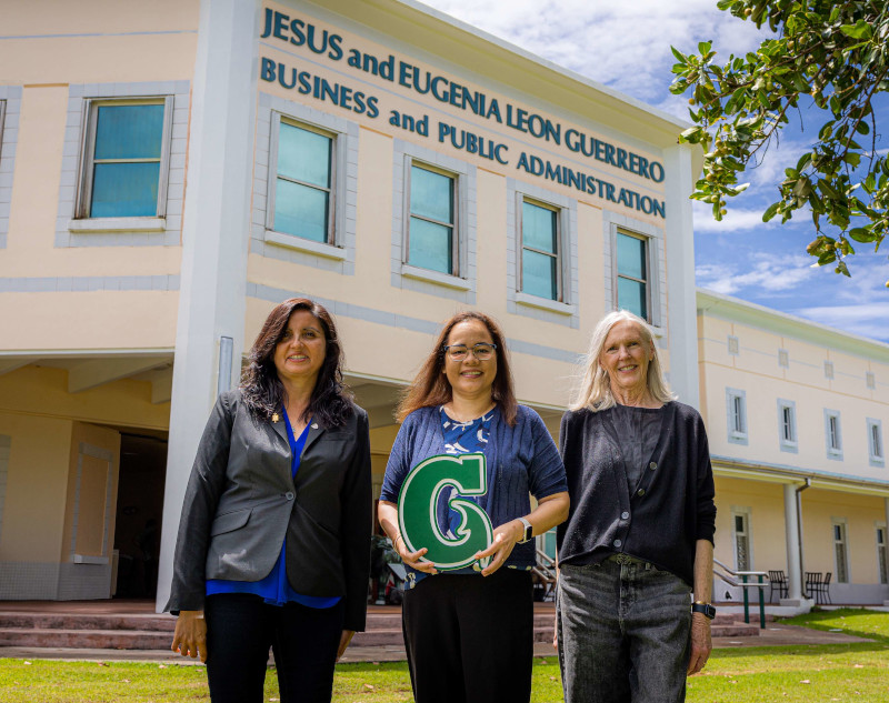 Photo including Martha Suez-Sales, Dr. Doreen T. Crisostomo-Muña, and Roseann Jones.