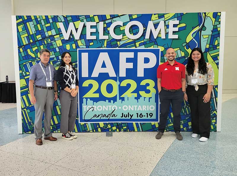 Photo of Lara Mazloum at IAFP Conference in Toronto