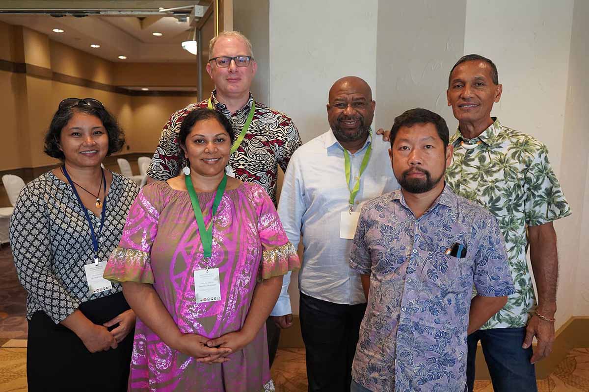 Photo of the Regional Biosecurity Training organizers