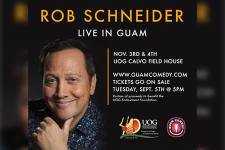 Rob Schneider performance flyer