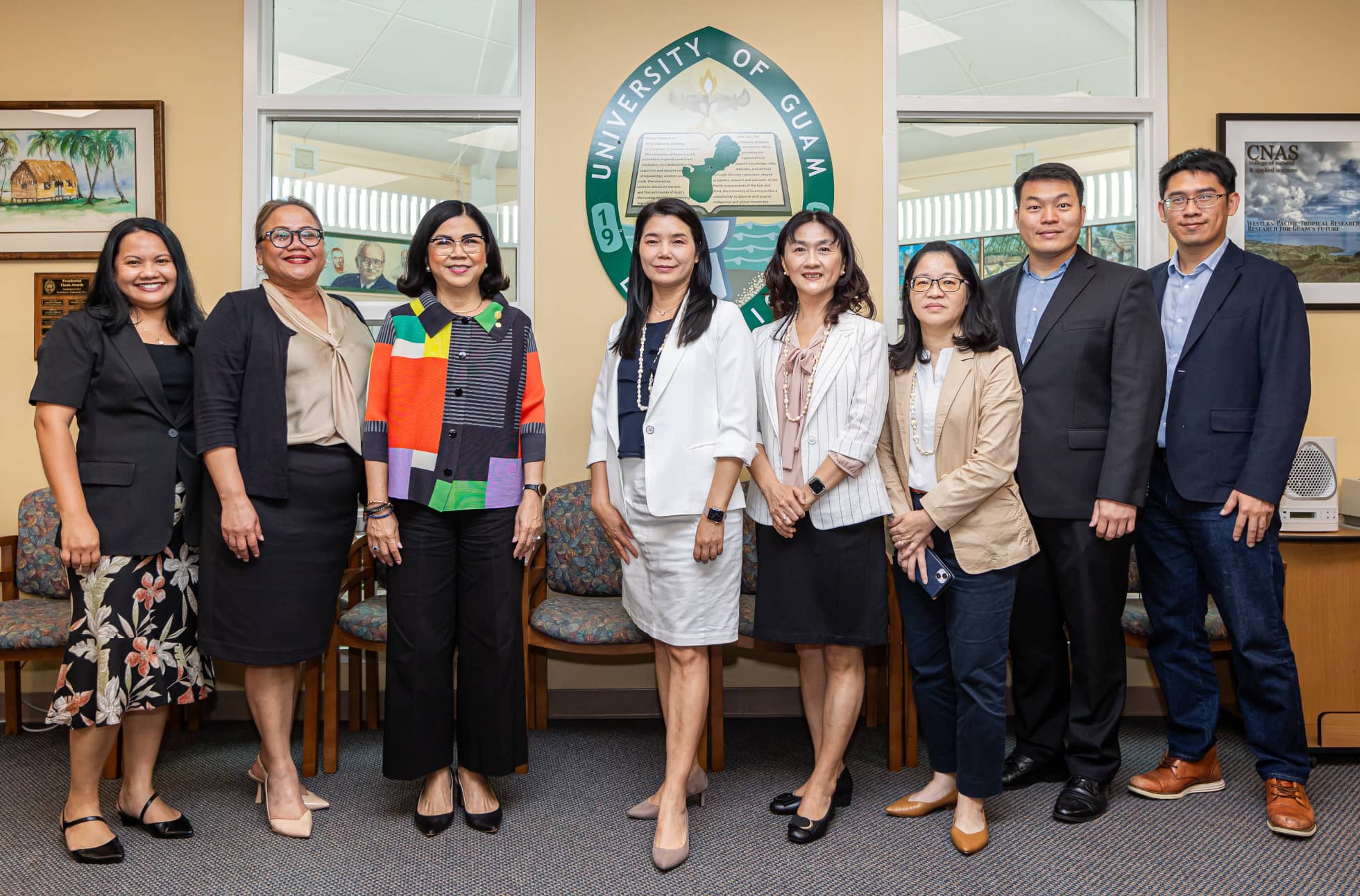 UOG collaborates with National Taipei University of  Nursing and Health Sciences on Exchange Programs