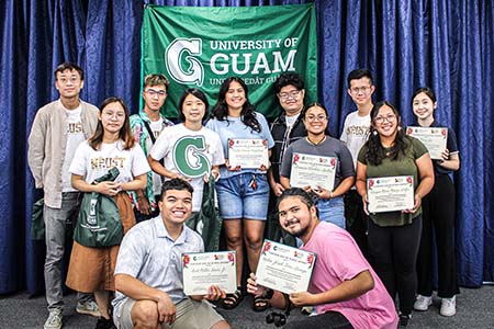 UOG and National Pingtung University students participated in a smart agriculture exchange program.