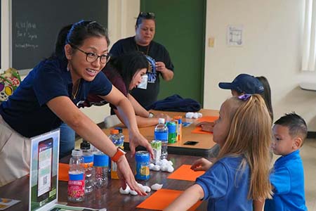 The field trips give an early introduction to nutrition, physical activity, and more.