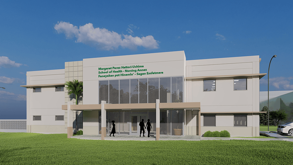 3d rendering of school of health 