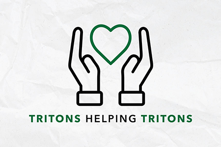 Tritons Helping Tritons logo