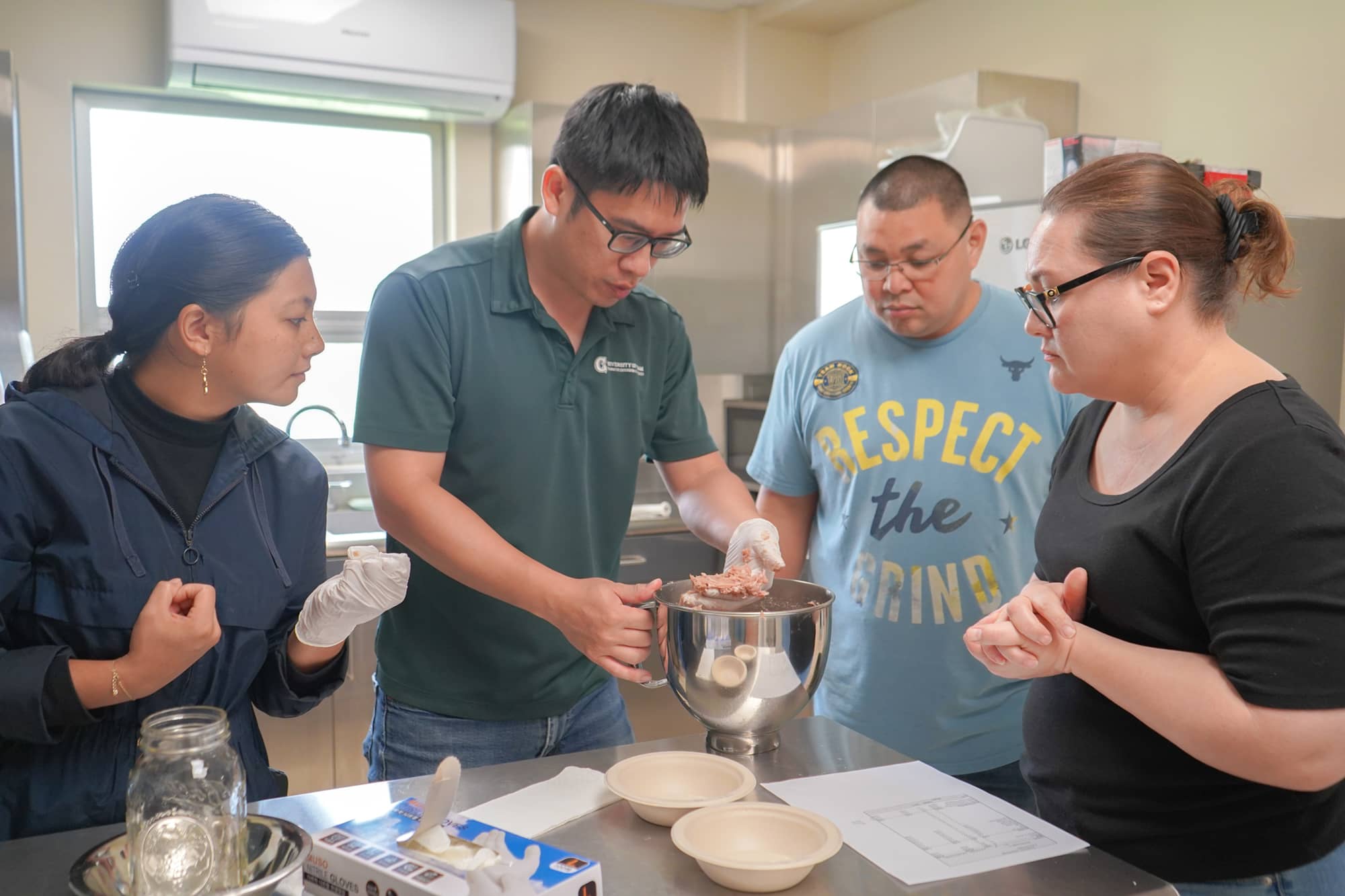 Rita Barcinas, Liu, Marvin Crisostomo, and Christina Crisostomo