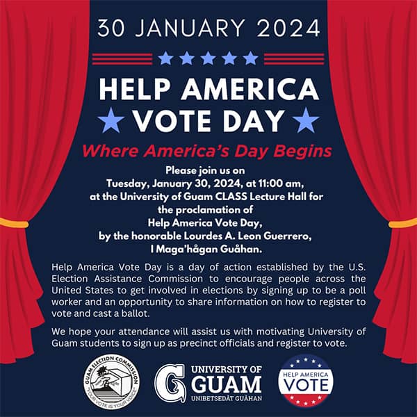 Help America Vote Day flyer