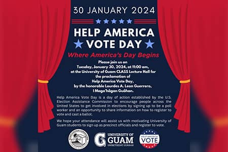 Help America Vote Day flyer