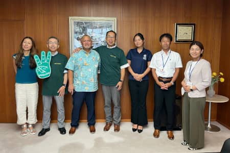 Meeting at Wakayama University in Japan