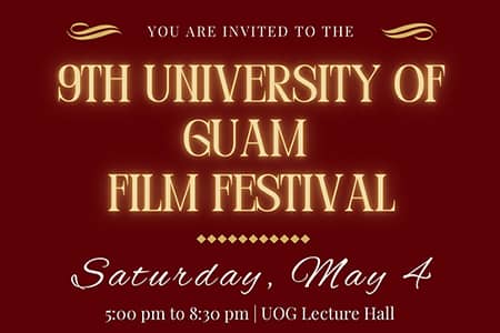 UOG 9th Annual Film Festival Flyer