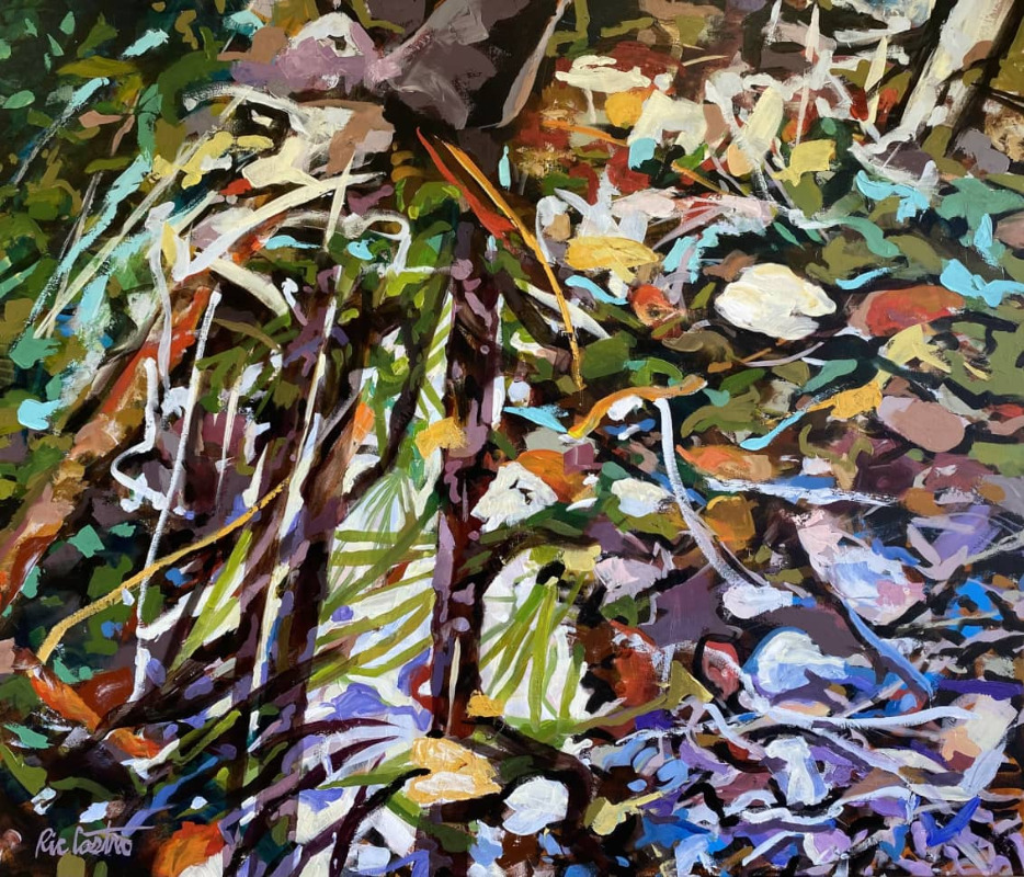 Painting by Ric Castro