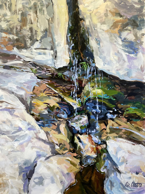 Painting by Ric Castro