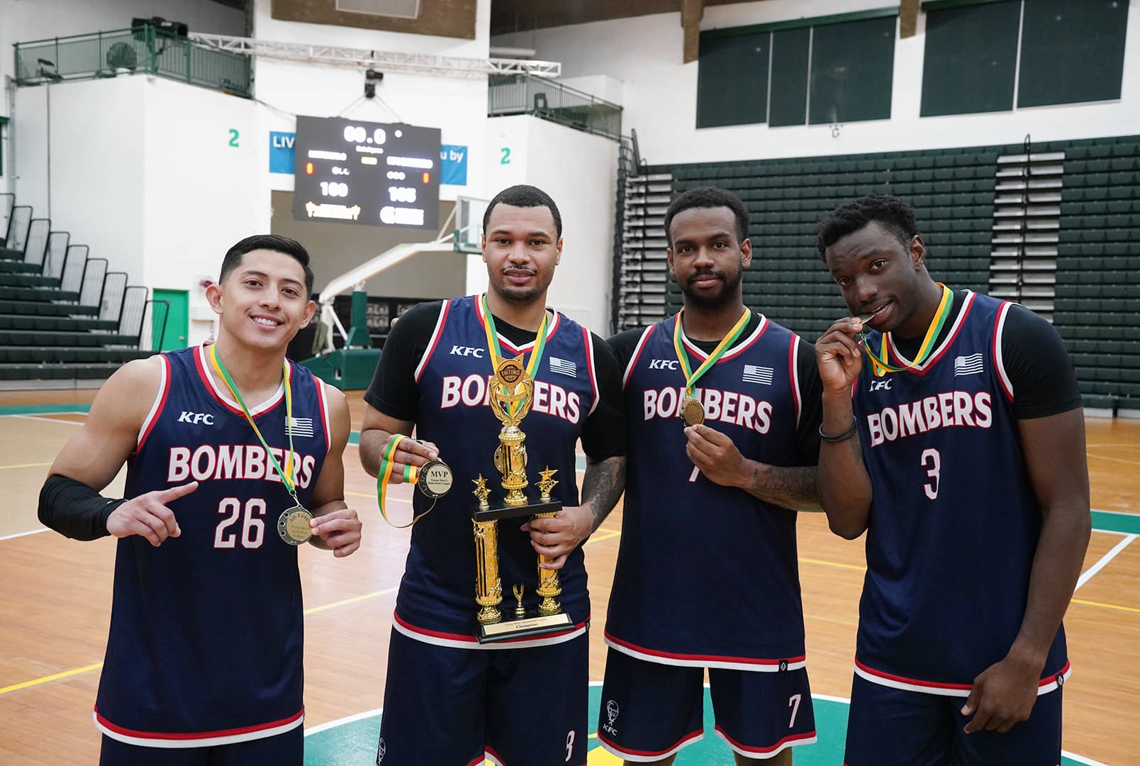 All-League Members of the Triton League for KFC Bombers