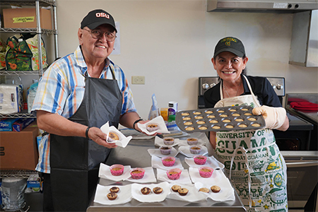 Clarissa Barcinas and George Borja