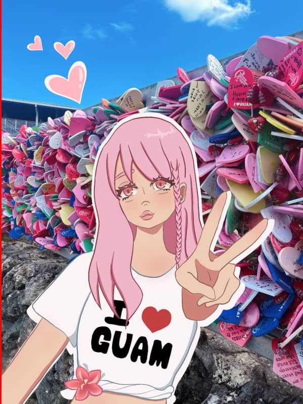 Ayanna Rinka Urbano, Selfie at Puntan Dos Amantes