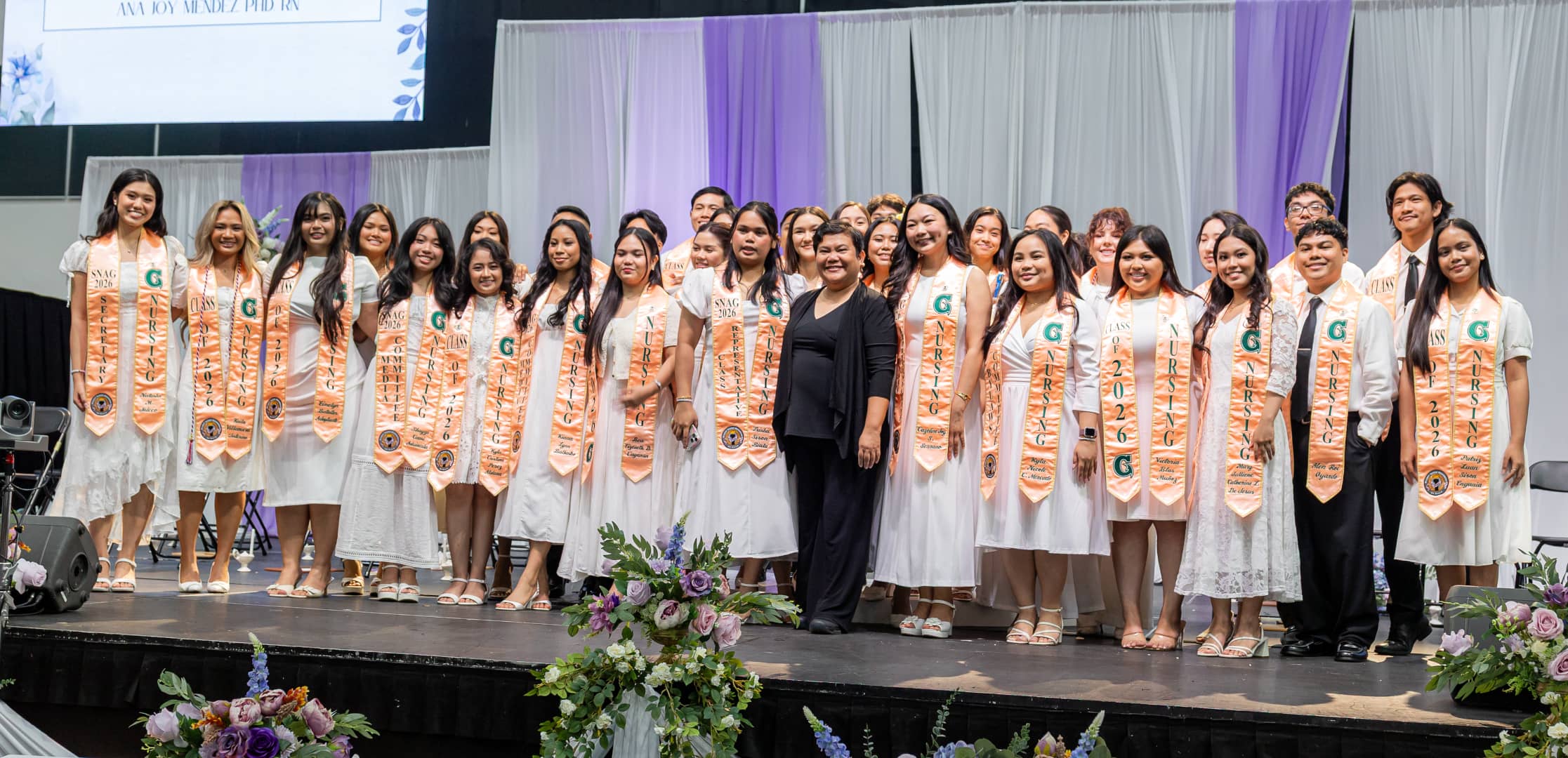 Thirty-five nursing graduates from the University of Guam
