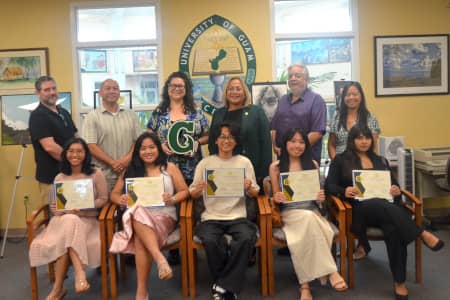 The winners of the Tritons Night of the Arts were recognized during an awards ceremony