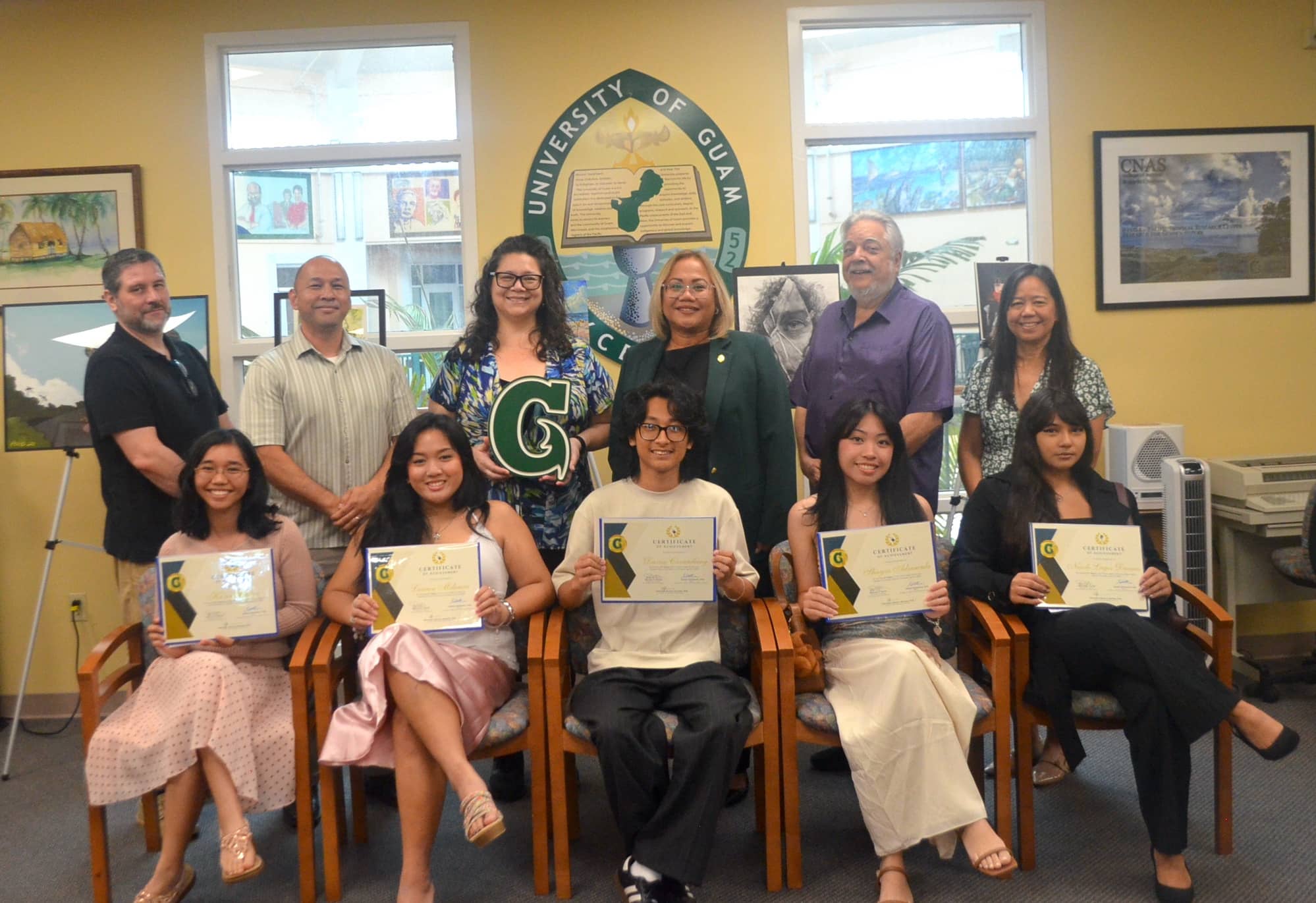 The winners of the Tritons Night of the Arts were recognized during an awards ceremony