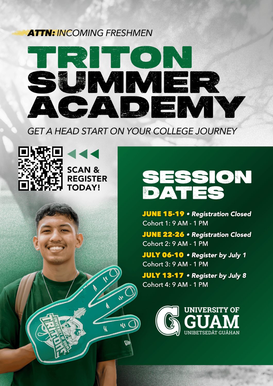 Triton Summer Academy flyer