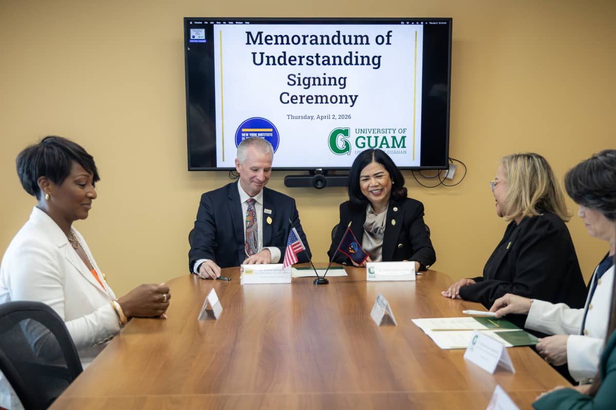 Leaders from UOG and NYIT