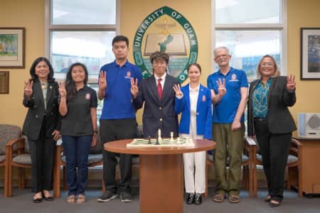UOG Chess Team competes in the FIDE World University Chess Championship qualifier.