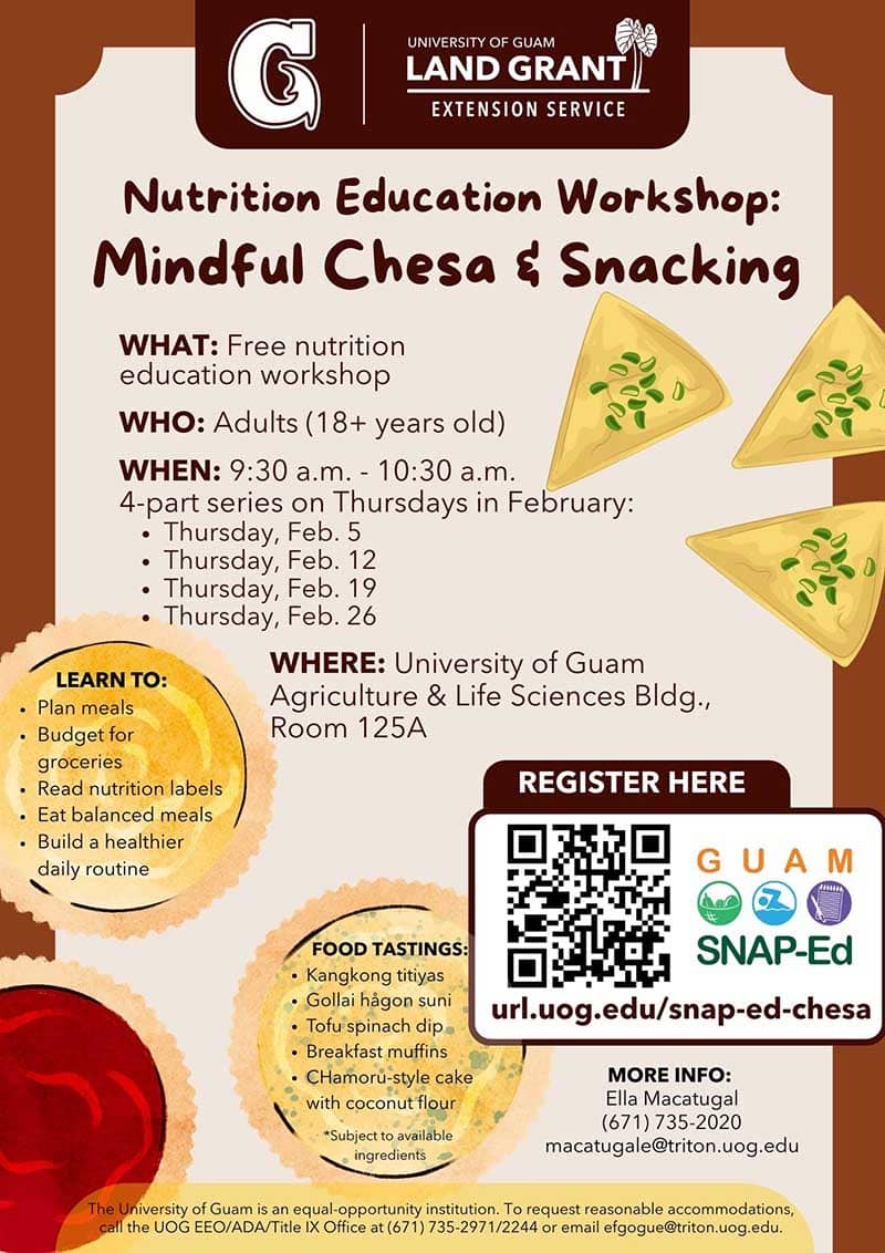 Land grant chesa workshop flyer