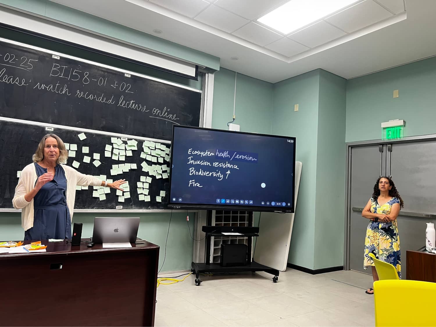Research ecologist Susan Cordell of the USDA Forest Service’s Institute of Pacific Islands Forestry