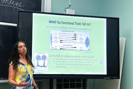 Tropical forest ecologist Rebecca Ostertag of the University of Hawaiʻi at Hilo