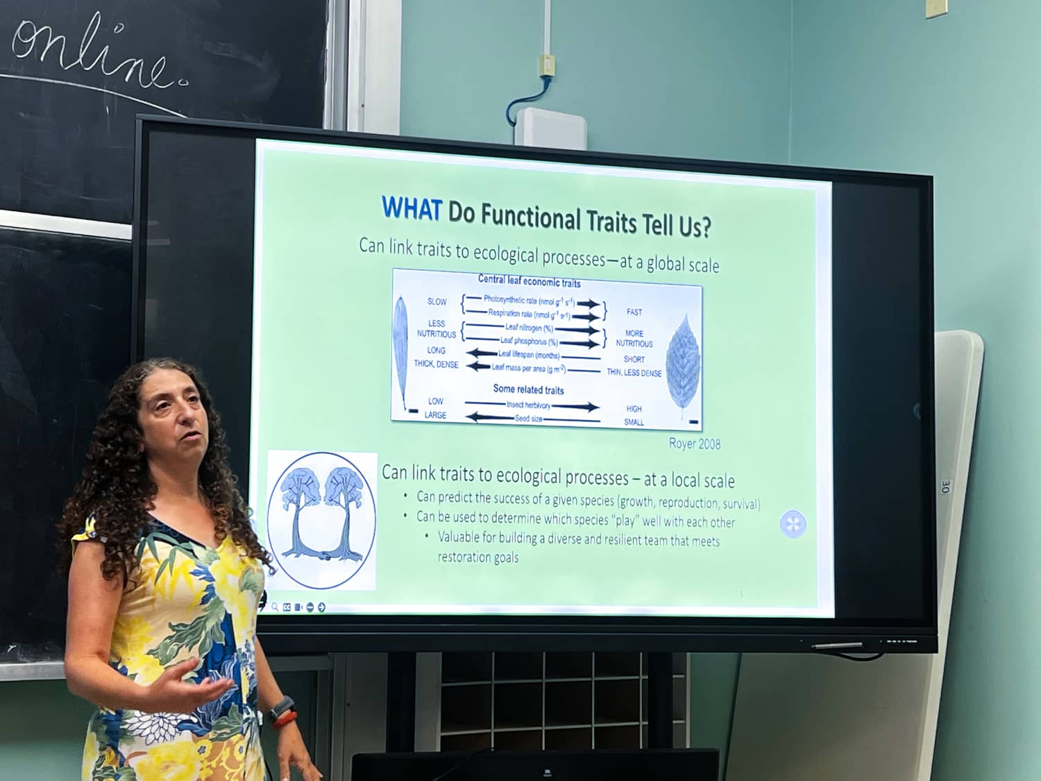 Tropical forest ecologist Rebecca Ostertag of the University of Hawaiʻi at Hilo