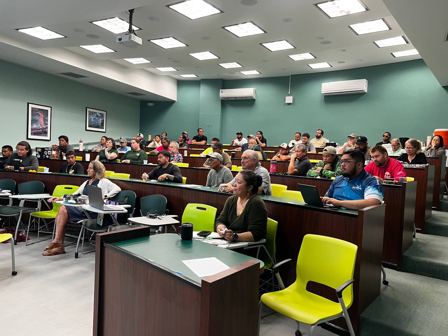Land management representatives from numerous agencies and organizations in Guam