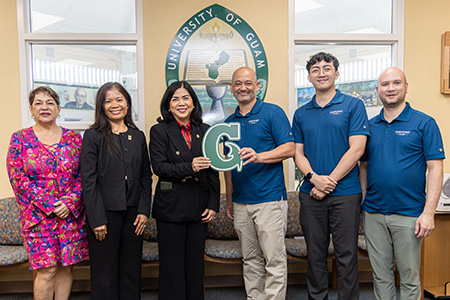 UOG partners with Pinpoint Guam to launch new student internships in business, tech, and marketing for Fall 2026.