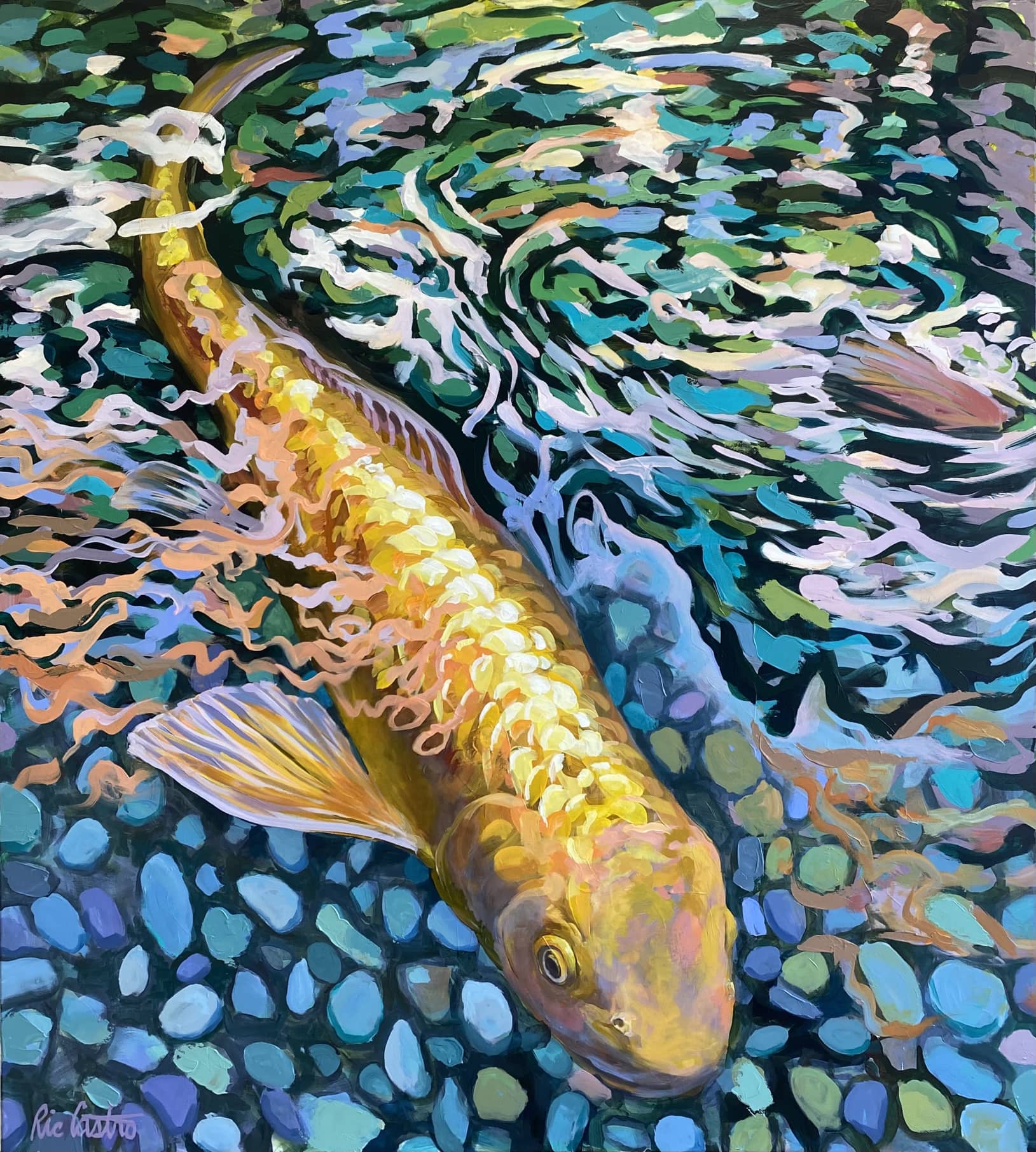 Painting by Ric Castro