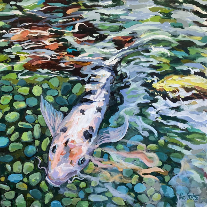 Painting by Ric Castro