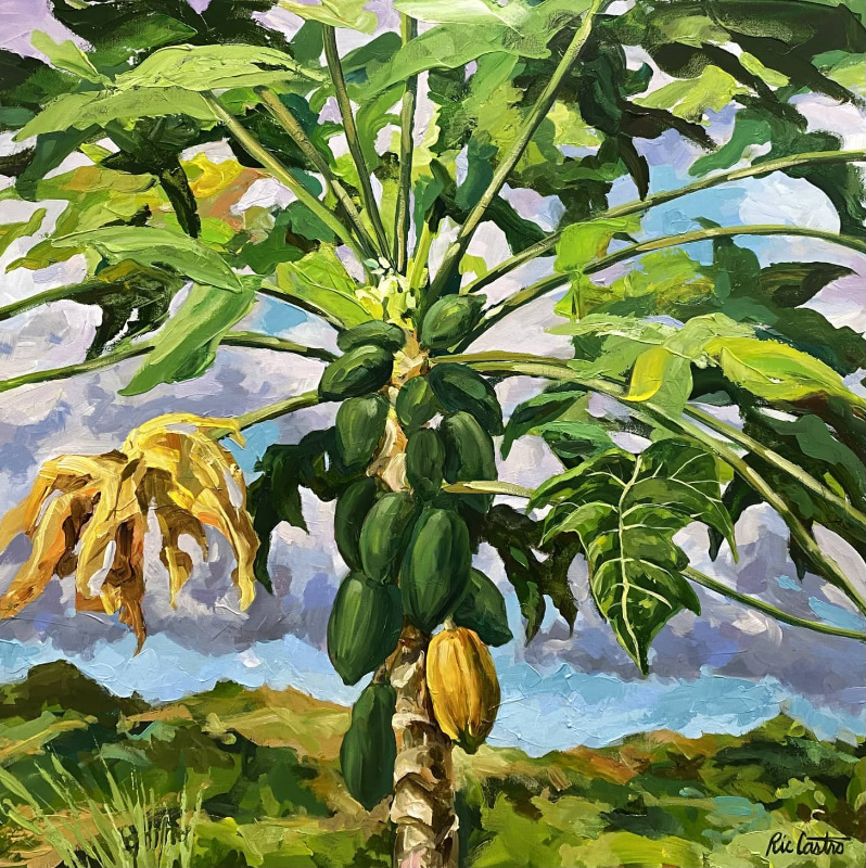 Painting by Ric Castro