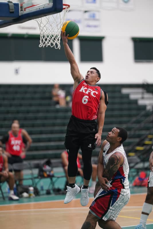 KFC Guam Select going for the point