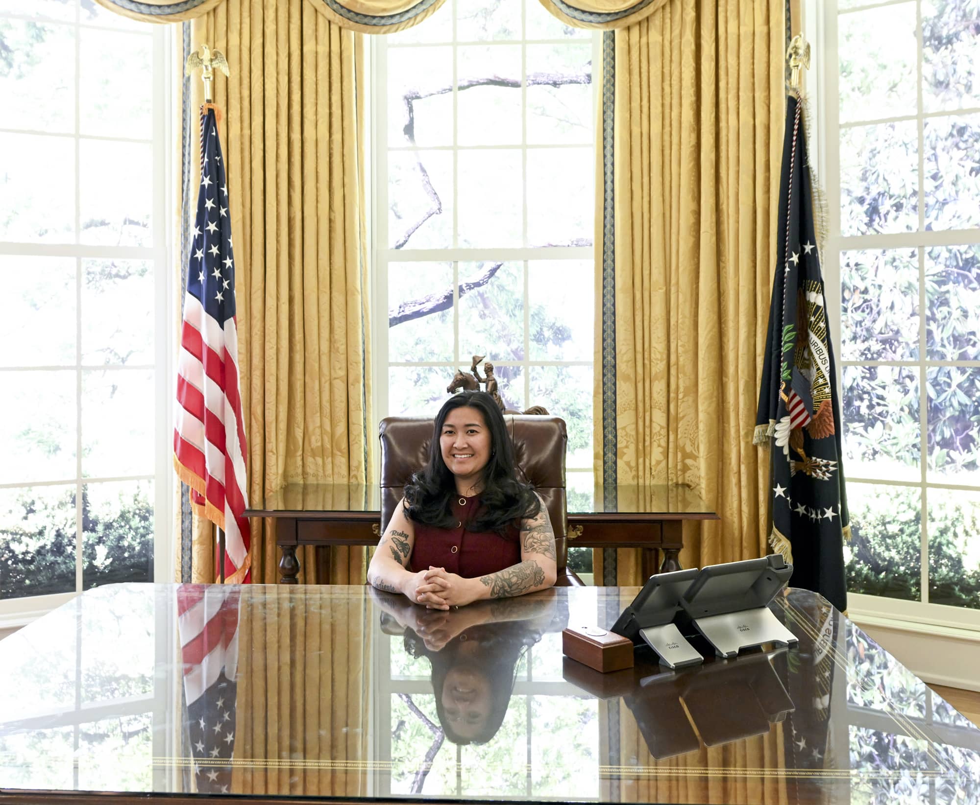 Keana Ardiente at the People's House