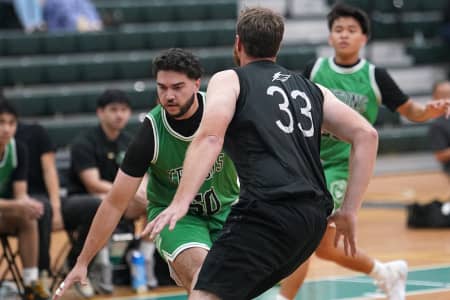 The Guam Nationals pulled away in the second half to defeat the University of Guam Tritons 83–52 in Triton Men’s Basketball League action on October 27. Despite a strong first half, the Tritons struggled offensively after halftime, while the Nationals’ Joe Blas led with 26 points. In the night’s second game, Northern Construction rallied in the fourth quarter to top Guam Select U17, 91–83.