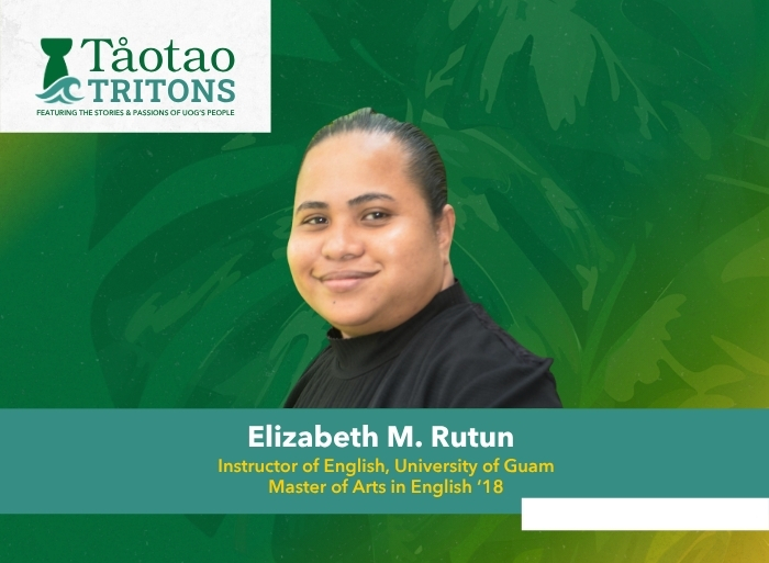 Elizabeth Rutun points out ixora