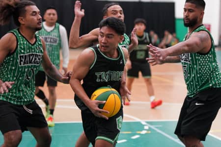 FairZesh defeats UOG Tritons 92–75 in Triton Men’s Basketball League action.