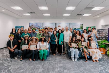 G3 Youth Conservation Corps during the first joint graduation ceremony