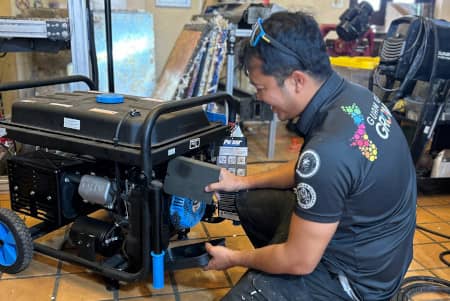 G3 Circular Economy Makerspace and Innovation Hub services a generator