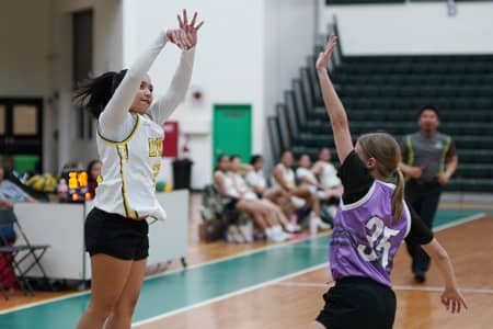 The University of Guam Lady Tritons fell 101-39 to Fuetsa in Super League action, while JusForFuns nearly pulled off an upset before losing 51-48 to BallHers at the UOG Calvo Field House.