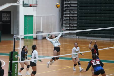 The UOG Lady Tritons fell to the Rogues 3–2 after a strong 2–0 start, while the Lady Bombers secured a 3–1 victory over Guam Pro in the latest Lady Triton Volleyball League action at the UOG Calvo Field House. The Rogues remain undefeated at 3–0, and the Lady Bombers improve to 2–1 heading into upcoming matchups.