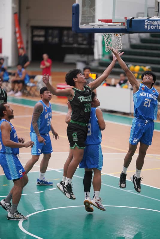 Triton surrounded by Northern Construction