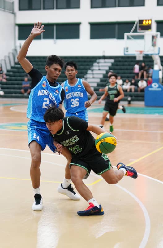 Triton rushing through